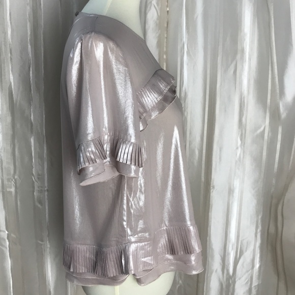 TOPSHOP Shiny Top - Picture 2 of 7